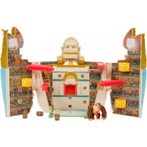 Jakks Pacific Set da Gioco Super Mario Movie Donkey Kong Arena con Personaggi da 4cm