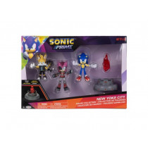 Jakks Pacific Sonic Prime New Yoke City Set Figures da 6cm