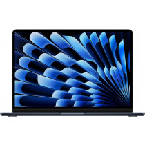 Apple MacBook Air 13'' M3 chip con core 8 CPU e core 10 GPU, 8GB, 512GB SSD Mezzanotte