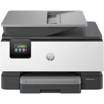 HP OfficeJet Pro Stampante multifunzione HP 9120e, Colore, Stampante per Piccole e medie imprese, Stampa, copia, scansione, fax, HP+; idonea a HP Instant Ink; stampa da smartphone o tablet; touchscreen; Scansione Smart Advance; Instant Paper; porta unità