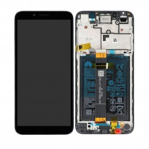 Ricambio Originale Lcd Display Touch + Batteria Huawei 02353RJP Y5P 2020 DRA-LX9 Nero