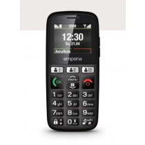 Emporia HAPPY Black Telefono di Livello Base Senior 70 g Nero