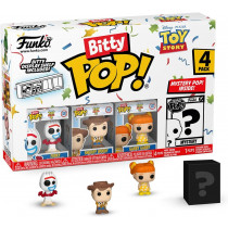 Funko Pop 73040 Bitty Pop Toy Story Forky Woody Gabby e una Mini Figura Misteriosa a Sorpresa
