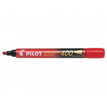 Pilot 400 marcatore permanente Punta numerata Rosso