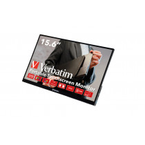 Verbatim 49592 Monitor PC 39,6 cm (15.6") 1920 x 1080 Pixel Full HD LCD Touch screen Nero