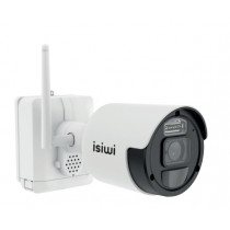 Isiwi ISW-BFBTA4MP GEN 1 Capocorda Telecamera di sicurezza per Esterno a Parete Bianco