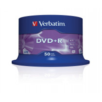 Verbatim 43550 DVD vergine 4,7 GB DVD+R 50 pz