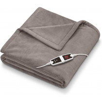 Beurer HD 150 XXL Termocoperta Elettrica Extra Morbida 6 Livelli di Temperatura Regolabili Grigio