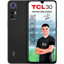 TCL 30 Smartphone Doppia SIM Android 12 4G USB Tipo C 4 GB 64 GB 5010 mAh Nero