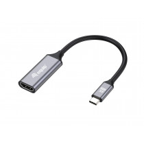 Equip 133491 cavo e adattatore video 0,15 m USB tipo-C HDMI Nero, Grigio