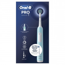 Oral-B Pro Series 1 Adulto Spazzolino oscillante Blu, Bianco