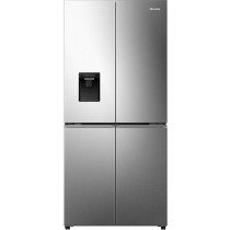 Hisense Frigorifero RQ5P470SMIE Libera Installazione Combinato 4 Porte 483L Acciaio Inossidabile