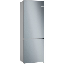 Bosch Serie 4 KGN492LDF frigorifero con congelatore Libera installazione 440 L D Acciaio inossidabile