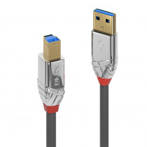 Lindy 36664 cavo USB 5 m USB 3.2 Gen 1 (3.1 Gen 1) USB A USB B Grigio