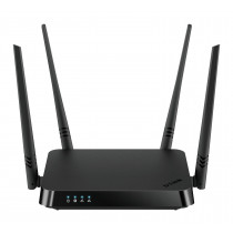 D-Link AC1200 router wireless Gigabit Ethernet Dual-band (2.4 GHz/5 GHz) Nero