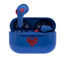Cuffie OLT technologies DC0880 DC Comics Superman Wireless In-ear Musica e Chiamate Bluetooth Blu