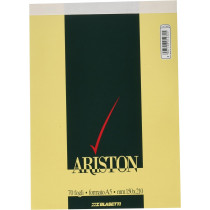 Ariston CF10 Blocco Notes in Punto Metallico A5 5mm Copertina Goffrata