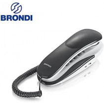 Brondi Kenoby 10270762 Telefono Analogico Con Filo Grigio Bianco