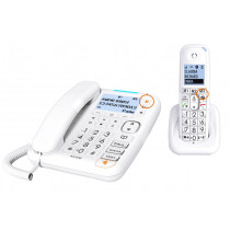 Alcatel XL785 Telefono analogico/DECT Identificatore di chiamata Bianco