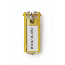 Durable Key Clip Giallo 6 pz