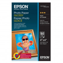 Epson Photo Paper Glossy - 10x15cm - 50 Fogli