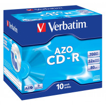 Verbatim CD-R AZO Crystal 700 MB 10 pz