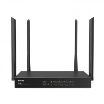 Tenda W18E router wireless Gigabit Ethernet Dual-band (2.4 GHz/5 GHz) Nero