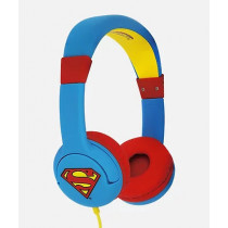 OTL Technologies DC Comics Superman Man of Steel Cuffie Cablato a Padiglione Musica Blu Rosso Giallo