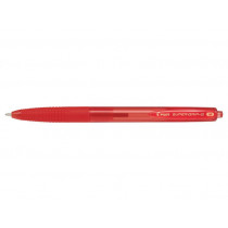 Pilot Super Grip G Rosso Penna a sfera retrattile a clip Medio