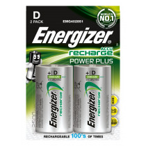 Energizer PowerPlus Batteria ricaricabile D Nichel-Metallo Idruro (NiMH)
