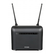 D-Link AC1200 router wireless Gigabit Ethernet Dual-band (2.4 GHz/5 GHz) 4G Nero