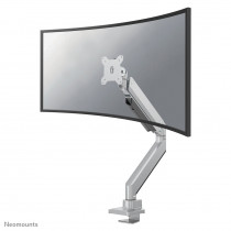 Neomounts NM-D775SILVERPLUS supporto da tavolo per Tv a schermo piatto 124,5 cm (49") Argento