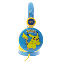 OTL Technologies Pokémon Pikachu Cuffie a Padiglione Musica Blu Giallo