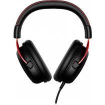 HyperX Cloud II - Gaming Headset (Black-Red) Auricolare Cablato A Padiglione Giocare Nero, Rosso