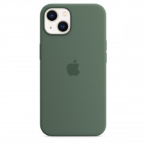 Custodia Cover Case MagSafe in silicone per iPhone 13 - Eucalipto