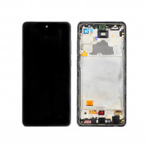 Ricambio Lcd Touch Screen Display Samsung GH82-25542A per Galaxy A72 SM-A725 SM-A726 Nero Originale Service Pack