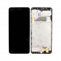 Lcd Display Frame Originale GH82-25944A Samsung Galaxy A22 4G SM-A225 Touch Screen Nero Service Pack Originale Service Pack