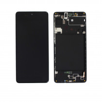 Ricambio Originale Lcd Display Samsung GH82-22804A Galaxy A71 A716 5G Nero