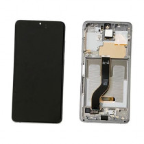 Samsung Lcd Display Disaply GH82-31441E GH82-31442E per Galaxy S20 Plus G985F No camera Grigio