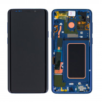 Ricambio Lcd Display Schermo Screen Touch GH97-21691D GH97-21692D Blu Samsung Galaxy S9 Plus Originale Service Pack