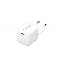 Intenso Power Adapter USB-C GAN/7803022 Universale AC Ricarica Rapida Bianco