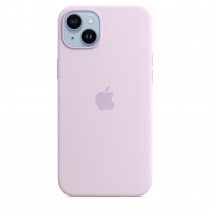 Apple MPT83ZM/A Custodia Cover MagSafe in Silicone per Iphone 14 Plus A2886 Lilla
