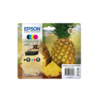 Epson 604XL Cartuccia d'Inchiostro 4 pz Originale Resa Elevata XL Nero Ciano Magenta Giallo