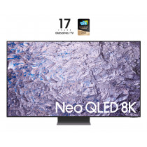 Samsung Series 8 TV QE75QN800CTXZT Neo QLED 8K, Smart TV 75" Processore Neural Quantum 8K, Dolby Atmos e OTS+, Titan Black 2023