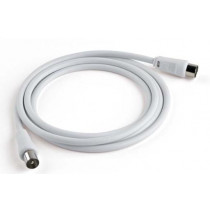 Meliconi ANT2M Cavo Coassiale 2 m 9.5 mm per Antenna Bianco