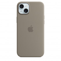 Apple Custodia Cover MagSafe in Silicone per Iphone 15 A3090 Plus Grigio Creta