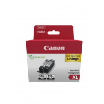 Canon 0318C010 Cartuccia d'Inchiostro 2 pz Originale Resa Elevata XL Nero