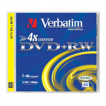 Verbatim 43228 DVD vergine 4,7 GB DVD+RW 1 pezzo(i)
