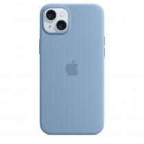 Apple Custodia Cover MagSafe in Silicone per Iphone 15 Plus A3094 Blu Inverno