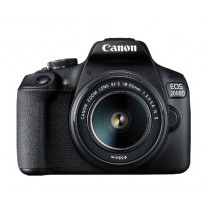 Fotocamera Reflex Canon EOS 2000D BK 18-55 IS II EU26 Nero